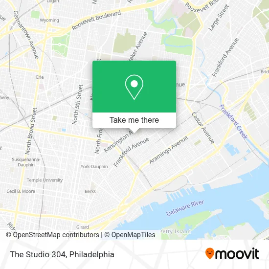 The Studio 304 map