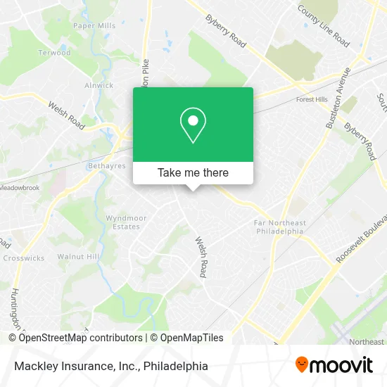 Mackley Insurance, Inc. map