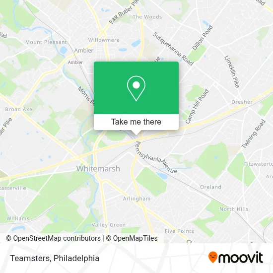 Teamsters map