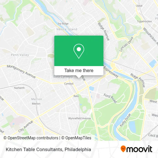 Kitchen Table Consultants map