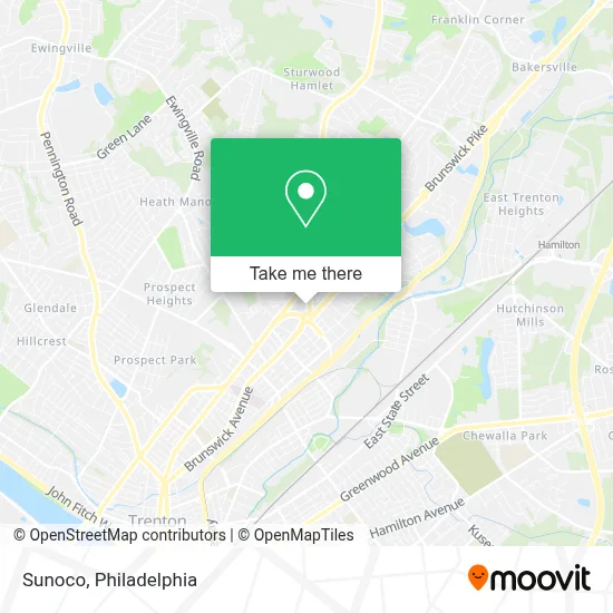 Sunoco map