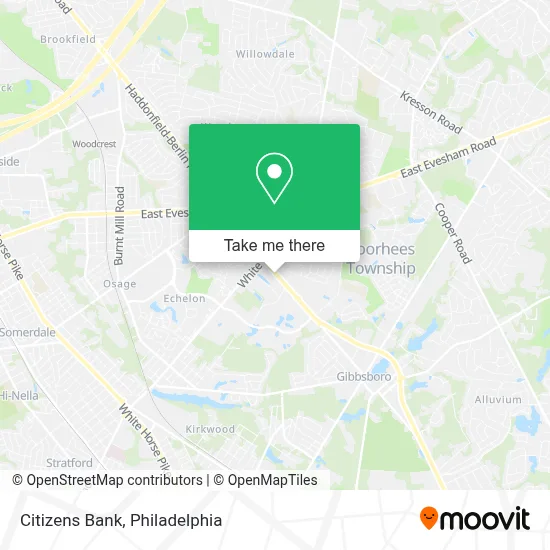 Citizens Bank map