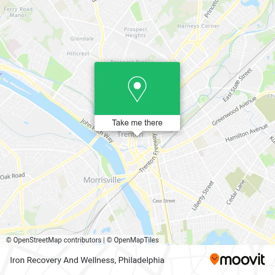Iron Recovery And Wellness map