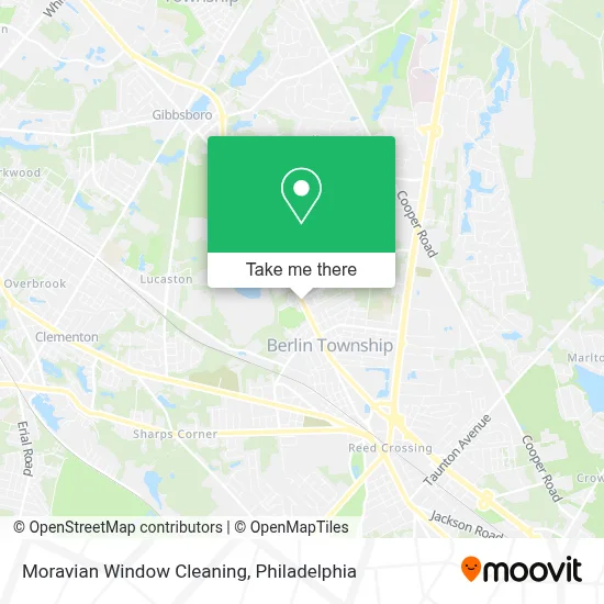 Moravian Window Cleaning map