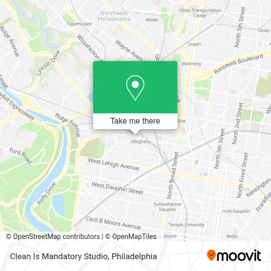 Clean Is Mandatory Studio map