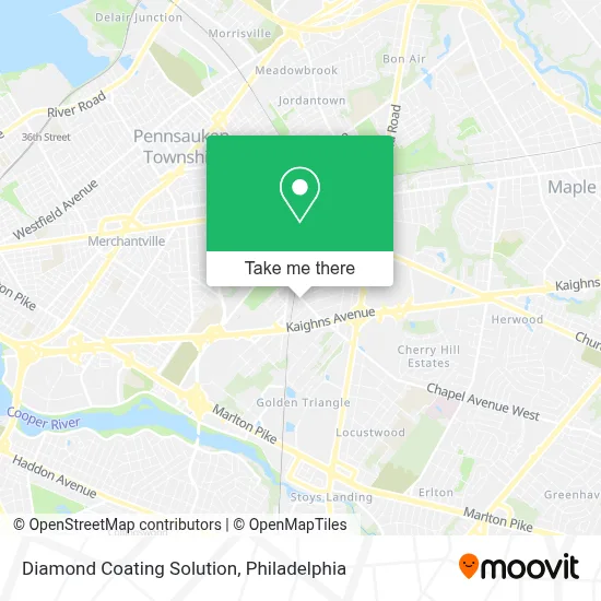 Diamond Coating Solution map