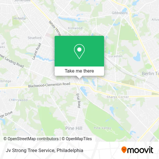 Jv Strong Tree Service map