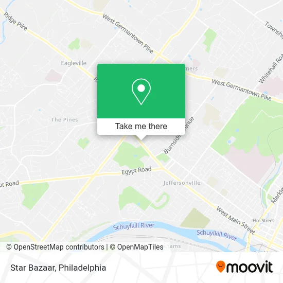 Star Bazaar map