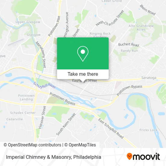 Imperial Chimney & Masonry map