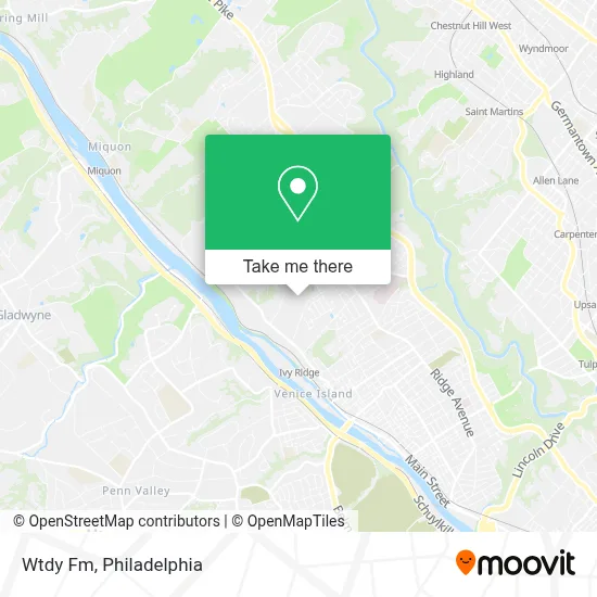 Wtdy Fm map