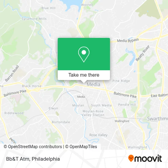 Bb&T Atm map