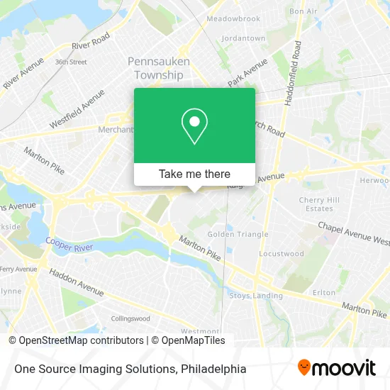 One Source Imaging Solutions map