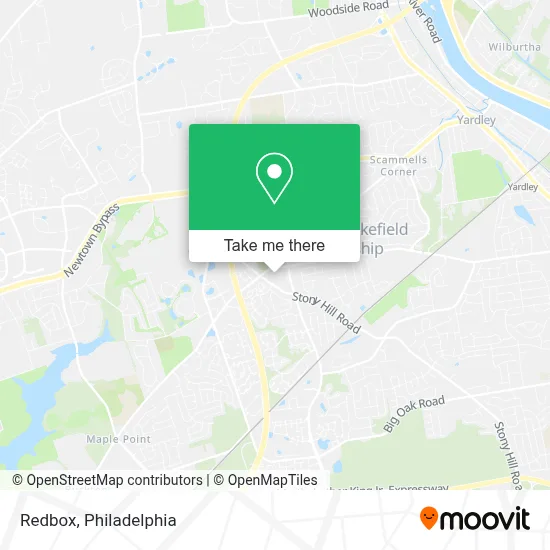 Redbox map