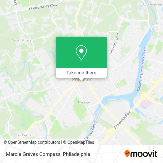 Marcia Graves Compass map