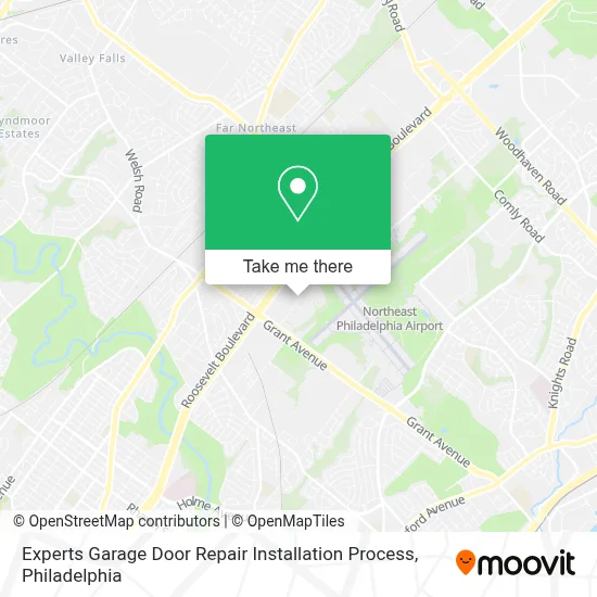 Experts Garage Door Repair Installation Process map