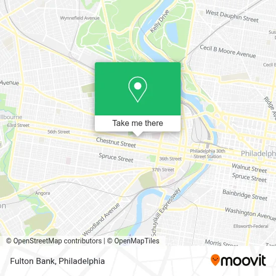Fulton Bank map