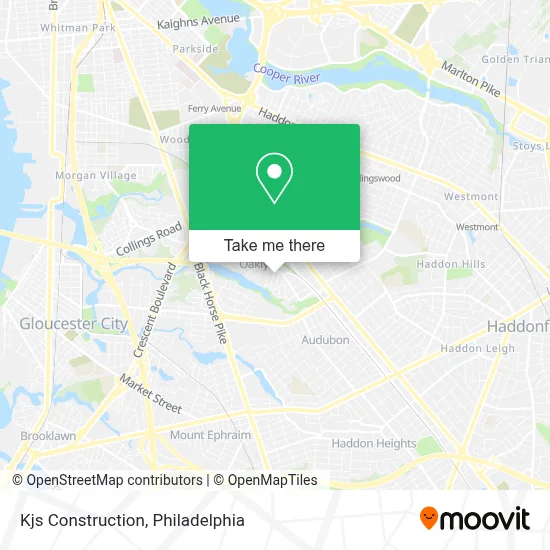 Kjs Construction map