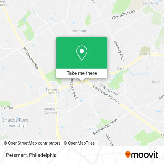 Petsmart map