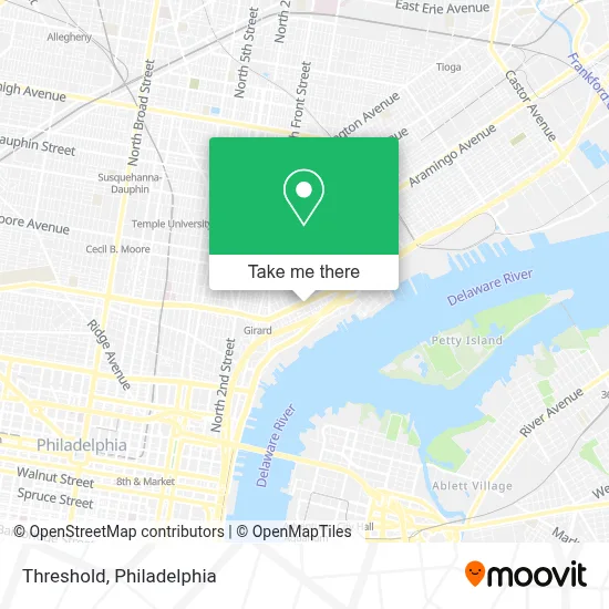 Threshold map