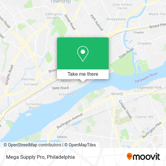 Mega Supply Pro map