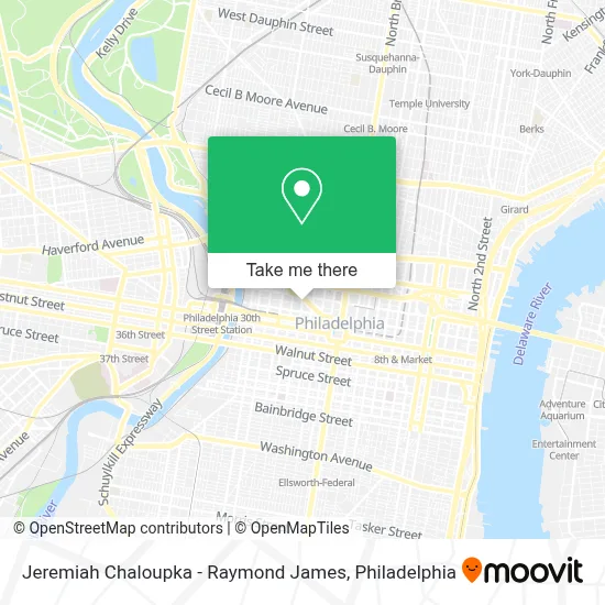 Jeremiah Chaloupka - Raymond James map
