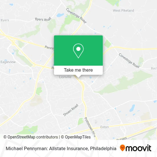 Michael Pennyman: Allstate Insurance map