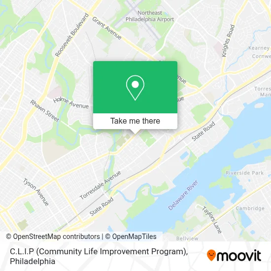 C.L.I.P (Community Life Improvement Program) map