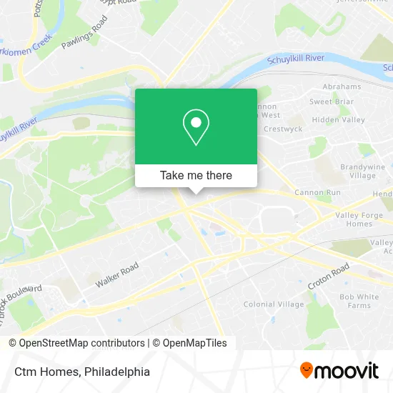 Ctm Homes map