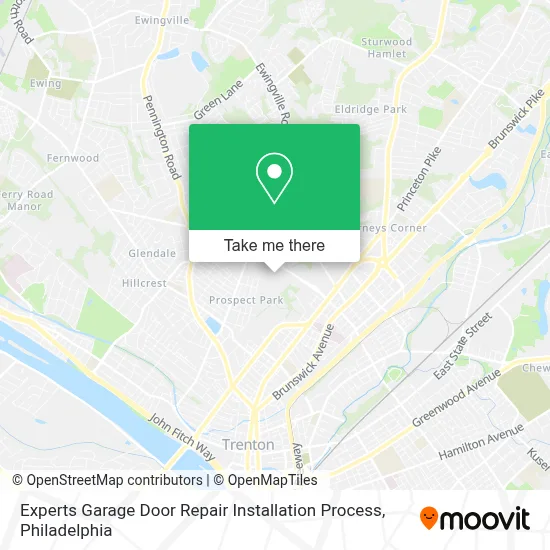 Experts Garage Door Repair Installation Process map