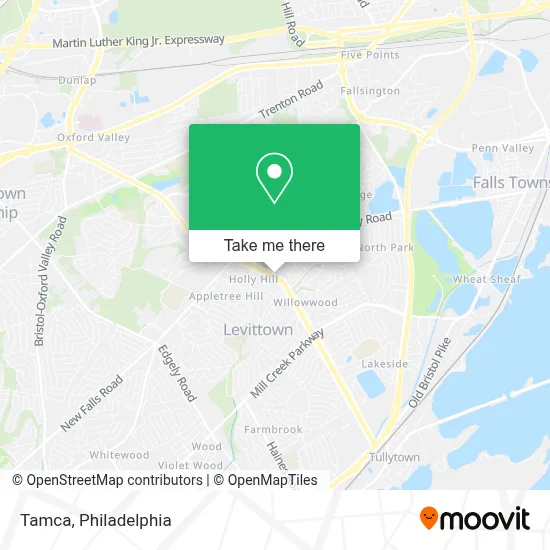 Tamca map