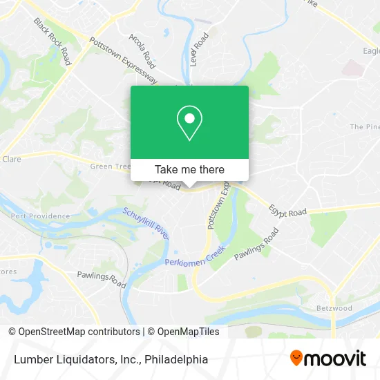 Lumber Liquidators, Inc. map
