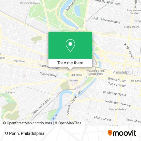 U Penn map