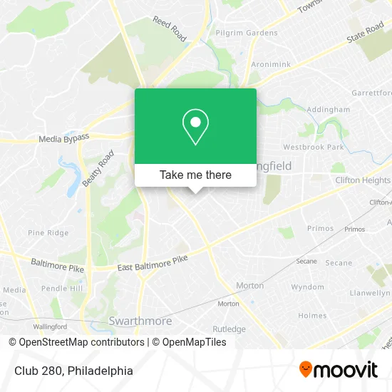 Club 280 map