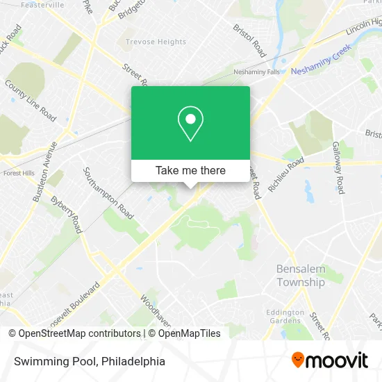 Swimming Pool map