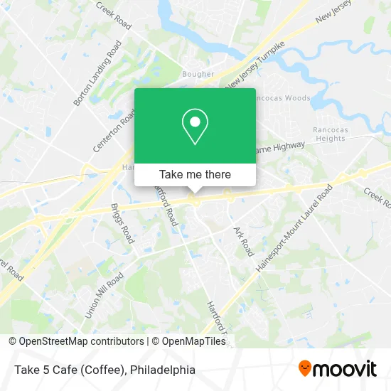 Take 5 Cafe (Coffee) map