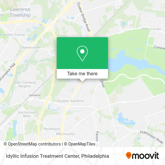 Idyllic Infusion Treatment Center map