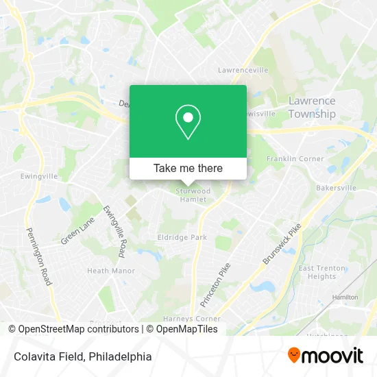 Colavita Field map