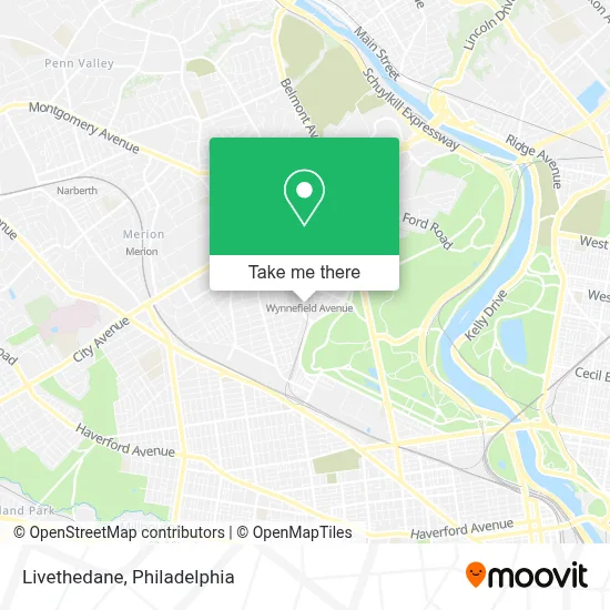 Livethedane map