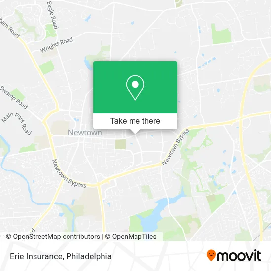 Erie Insurance map