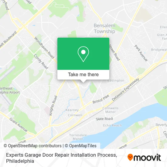 Experts Garage Door Repair Installation Process map