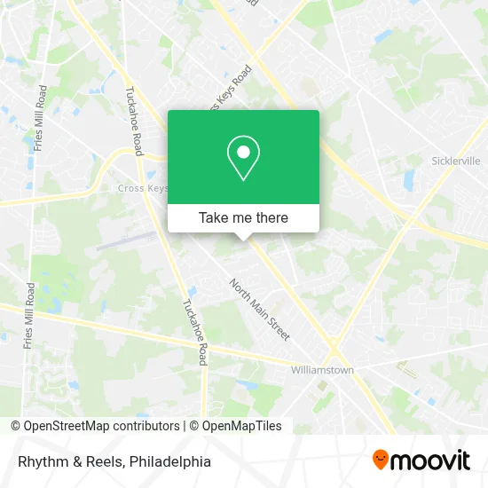 Rhythm & Reels map