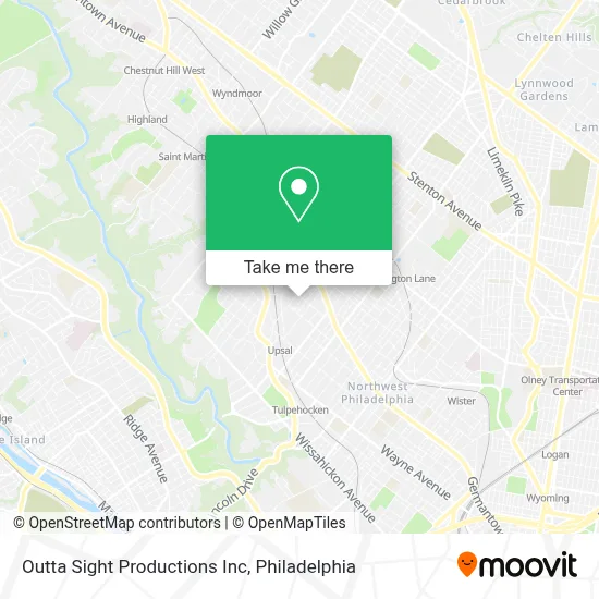 Outta Sight Productions Inc map