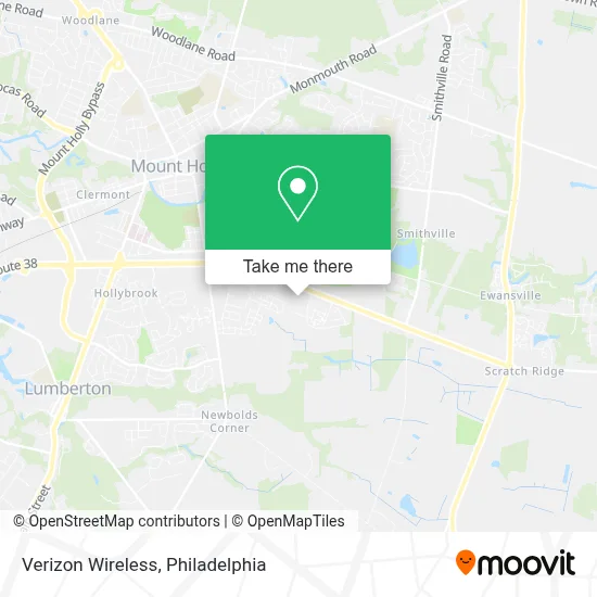 Verizon Wireless map