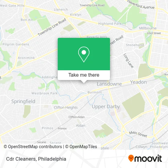 Cdr Cleaners map