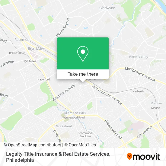 Legalty Title Insurance & Real Estate Services map