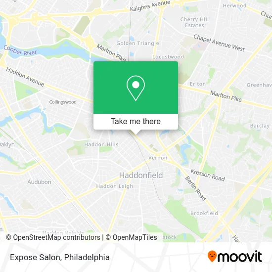 Expose Salon map
