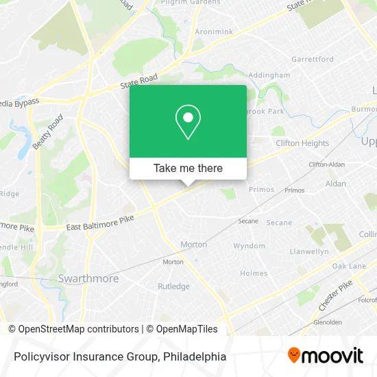Policyvisor Insurance Group map