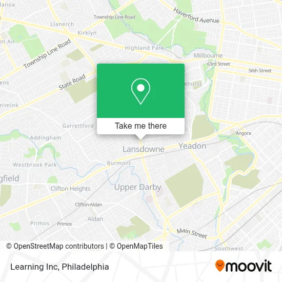 Learning Inc map