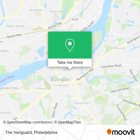 The Vanguard map