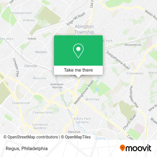 Regus map